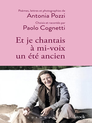 cover image of Et je chantais à mi-voix un été ancien